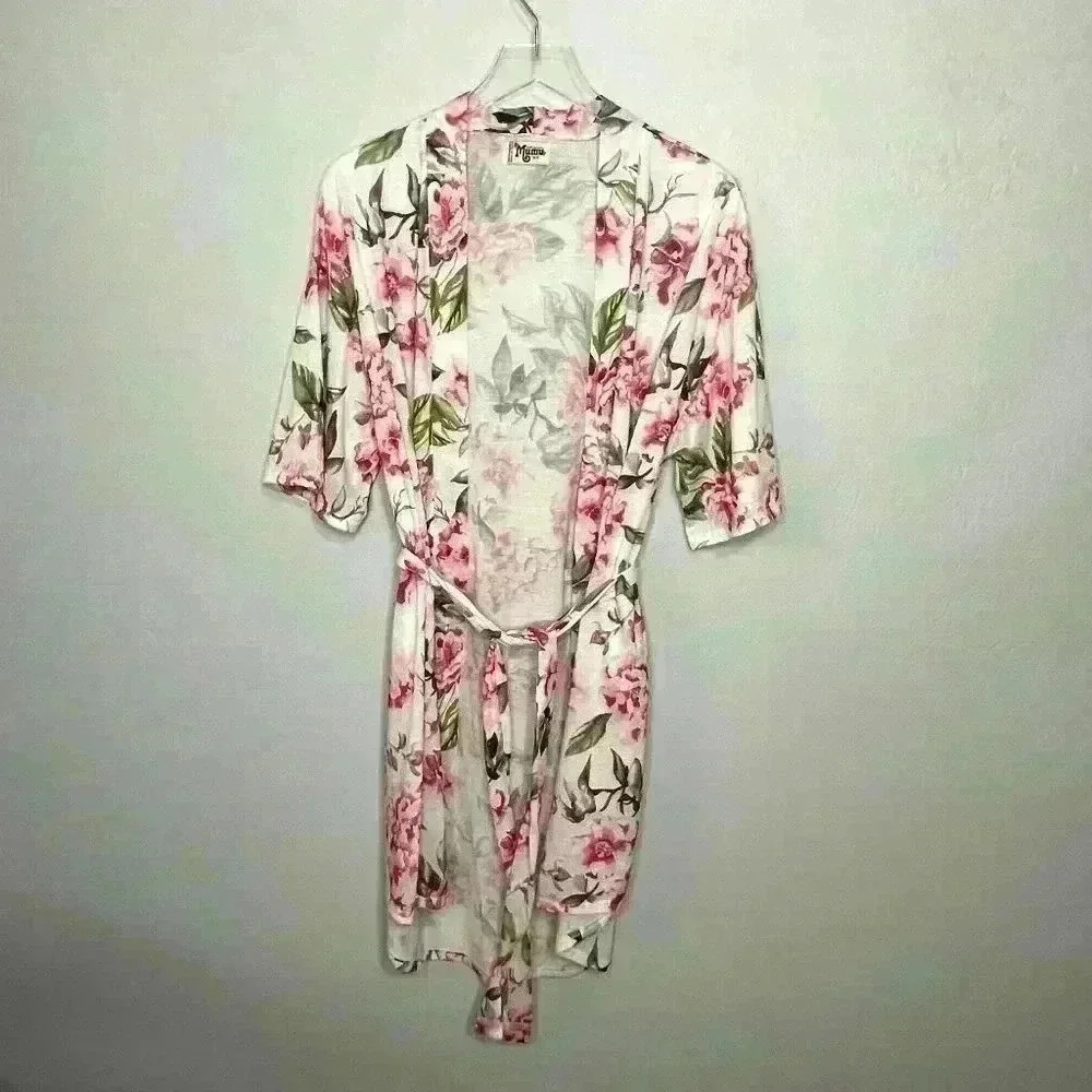 Show Me Your MuMu Brie Floral Robe One Size